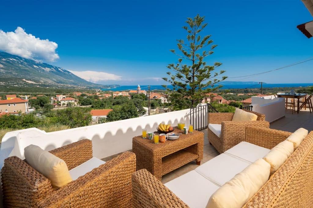 Villa Stunning Views Karavádhos Dış mekan fotoğraf