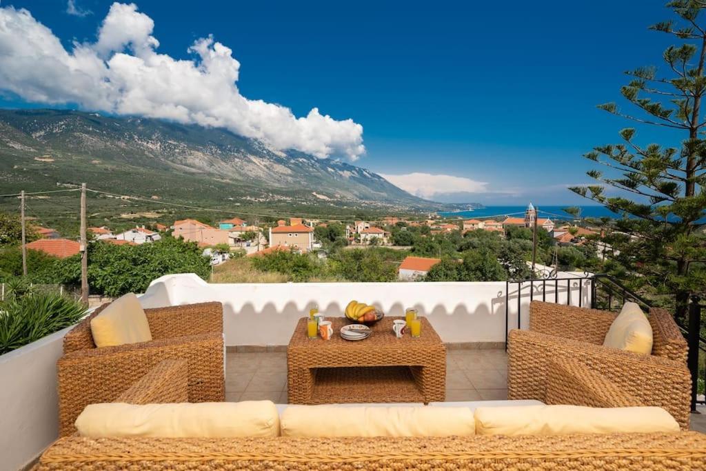 Villa Stunning Views Karavádhos Dış mekan fotoğraf